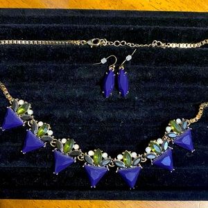 Necklace and earrings set